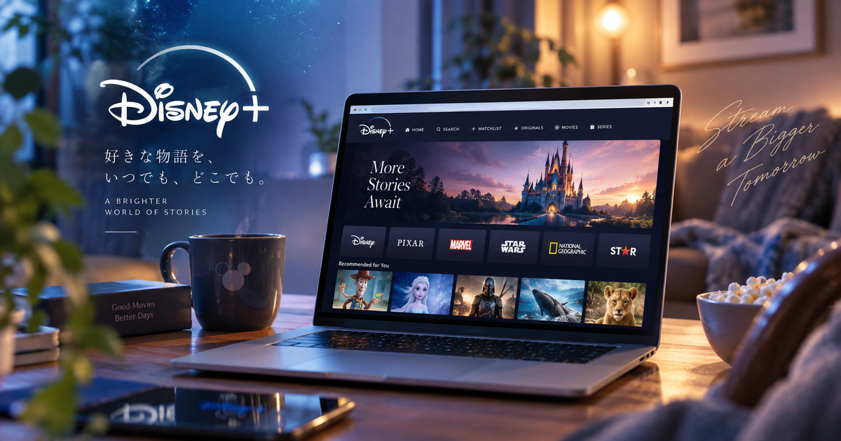 Disney+をブラウザで視聴するには？推奨環境から不具合対処まで整う！