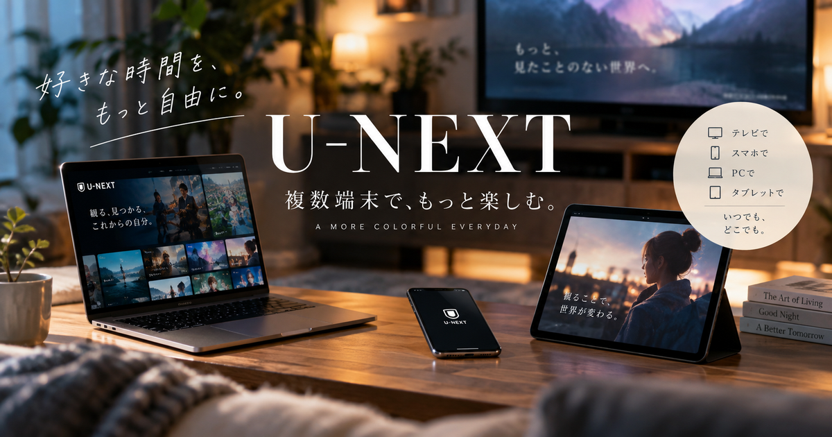 U-NEXTを複数の端末で最大限に使う方法｜制限と活用術・トラブル解決まで徹底解説